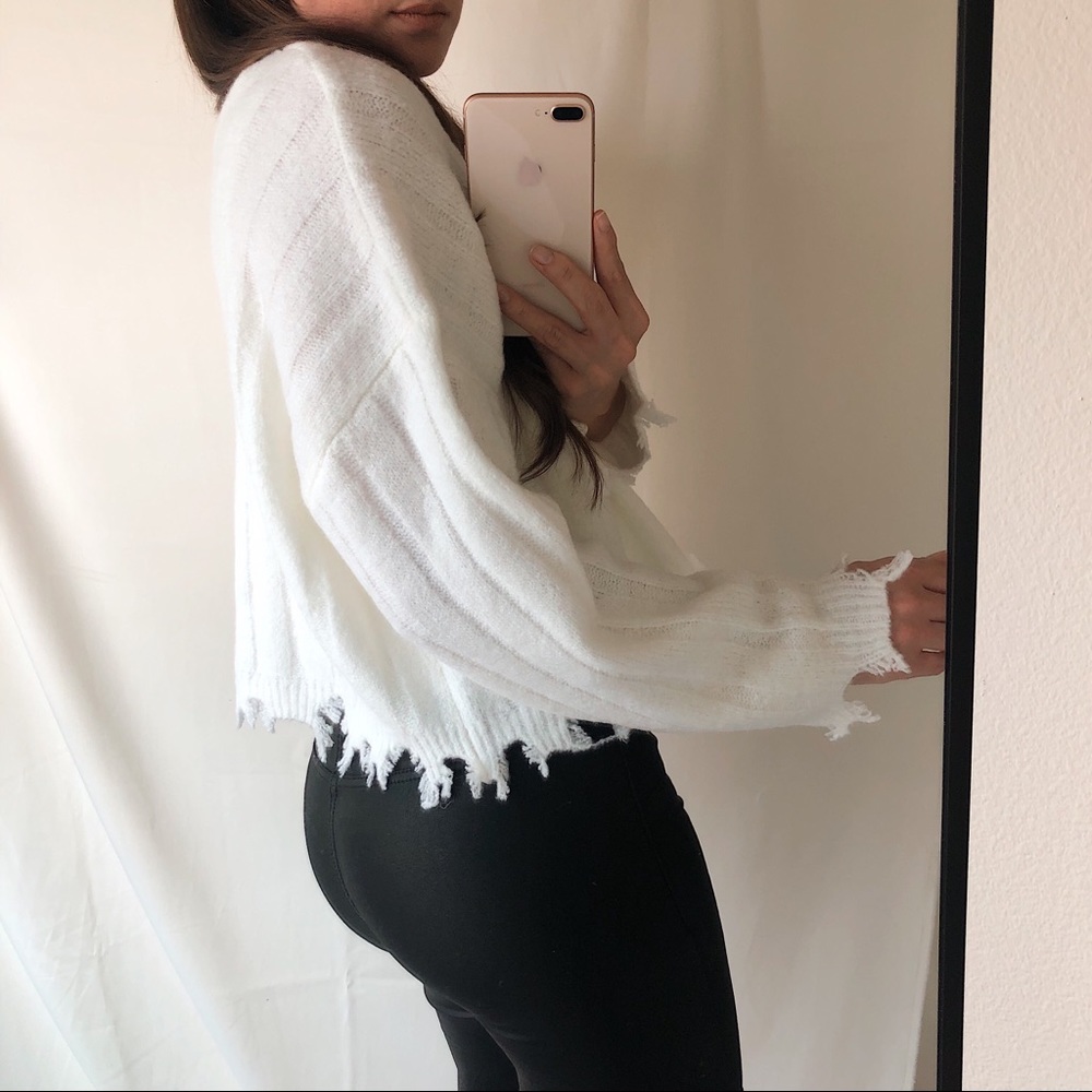 Frayed Edge Sweater - Picture 5 of 7